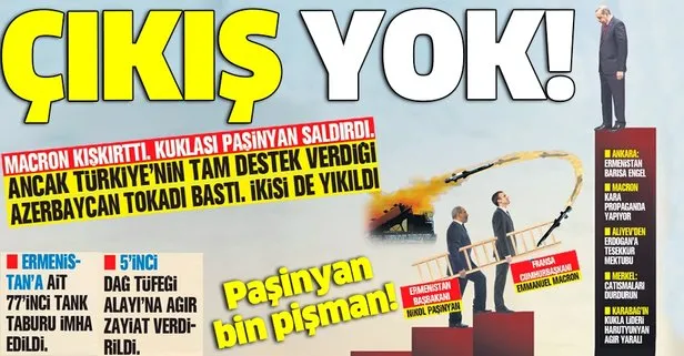 Azerbaycan, Ermenistan'a tokadı bastı! Macron ve Kukla Paşinyan yıkıldı...