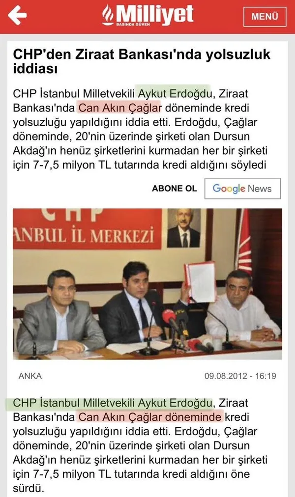 chp de bir garip isler yolsuzlukla