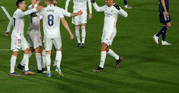 Real Madrid maç fazlasıyla lider oldu
