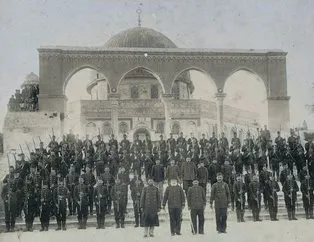 Kudüs-ü Şerif Sancağı’nda görev yapan Osmanlı askeri...