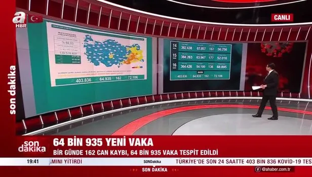 Son dakika: 17 Ocak vaka ve vefat tablosu açıklandı! İşte koronavirüste son durum
