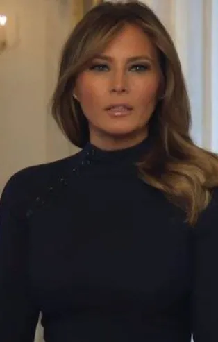 First Lady Melania Trump'tan 'maske' uyarısı