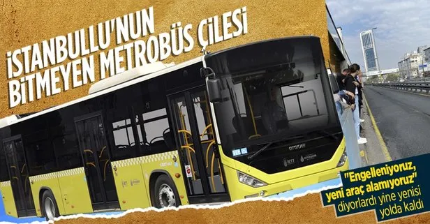 Yeni metrobüs yine yolda kaldı! İstanbullu dakikalarca araç bekledi! İBB’ye isyan