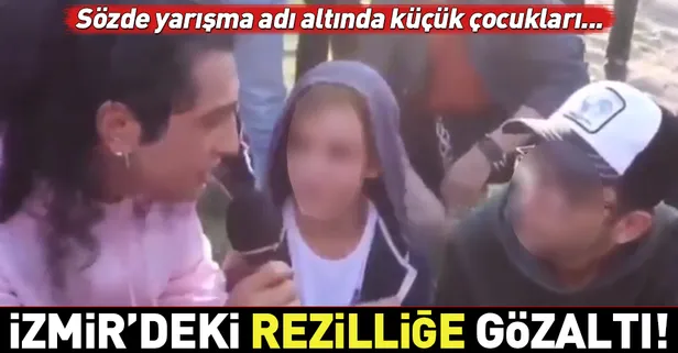 İzmir'deki rezilliğe gözaltı