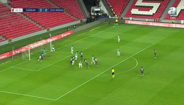 GOL | Samsunspor 1-0 1922 Konyaspor