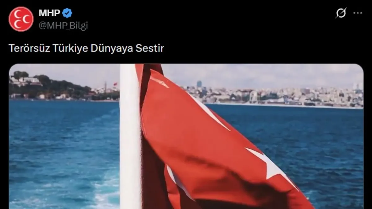 MHP Lideri Bahçeli'den "Terörsüz Türkiye" türküsü!