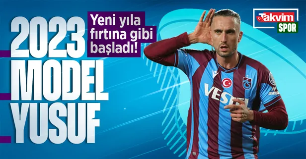 Yusuf Yazıcı yeni yıla Fırtına gibi başladı!