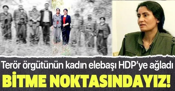 SON DAKİKA: PKK’nın kadın elebaşı Hülya Oran HDP’ye ağladı: Bitme noktasındayız