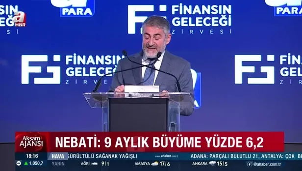 Veriler açıklandı! Büyümeye devam... Bakan Nebati: En güçlü büyüyen ülkelerden olacağız