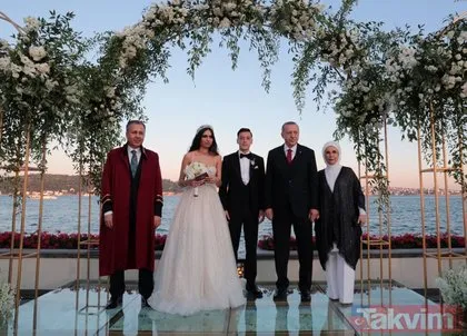 Başkan Erdoğan nikah şahidi oldu! Mesut Özil ve Amine Gülşe evlendi