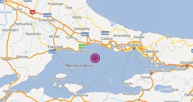 Son dakika: İstanbul'da deprem mi oldu? İstanbul'da son depremin şiddeti kaç? Kandilli, AFAD son depremler-1