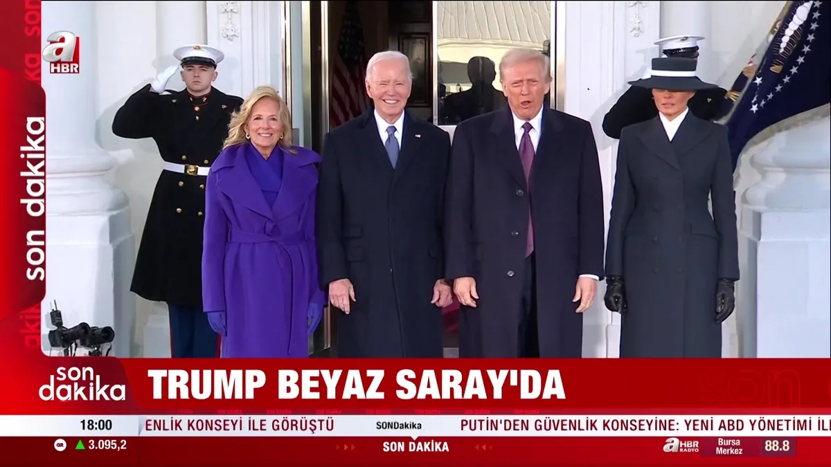 Trump Beyaz Saray'da!