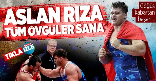 Son dakika: Türkiye'den göğüs kabartan başarı! Rıza Kayaalp 5. kez dünya şampiyonu olarak rekor kırdı