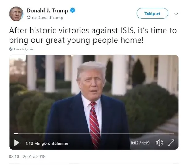 Trump: Askerlerimizin eve dönme zamanı geldi-1