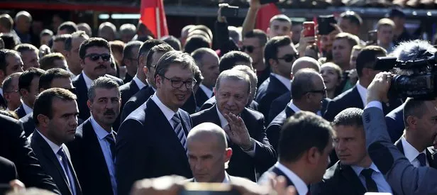 Sırbistan'ın ayakta karşıladığı Türk
