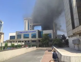 İstanbul kültür merkezinde yangın!