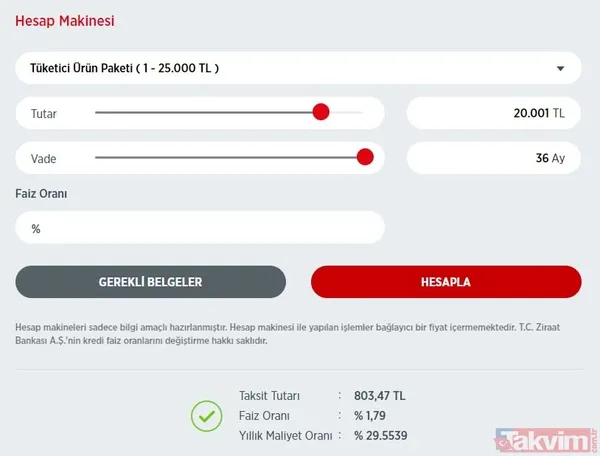 25.000 TL'ye kadar ihtiyaç kredisi veriliyor! 36 ay vade ve kolay ödeme jesti! Ayda 197,81 TL ödeyerek... Halkbank ve Ziraat Bankası ezber bozdu! - 9