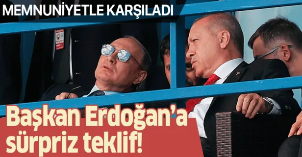Başkan Erdoğan’a Rusya ziyaretinde sürpriz teklif: Uzaya Türk astronot gönderelim