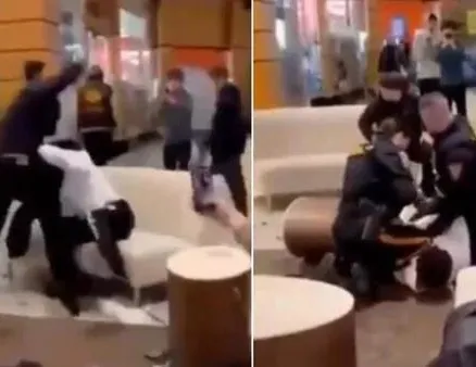 Görüntüler infial yarattı! ABD polisinden ırkçı müdahale