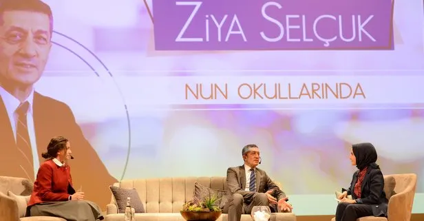 Milli Eğitim Bakanı Pof. Dr. Ziya Selçuk Nun Okullarındaydı