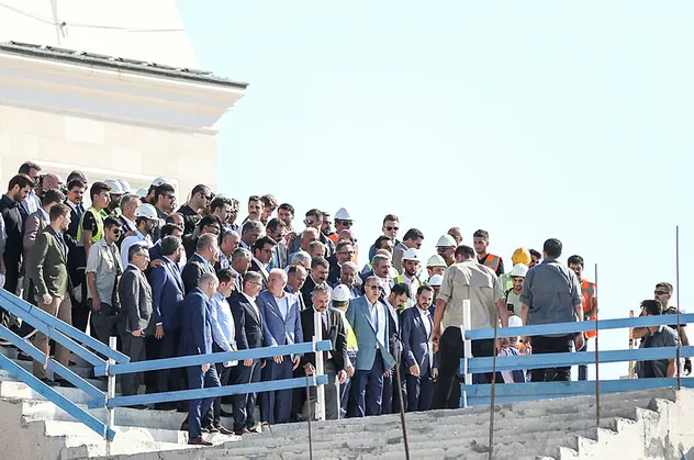 Başkan Erdoğan'dan Çamlıca Camisi'ne ziyaret