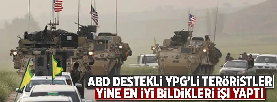 YPG’li teröristler yine sivilleri bombaladı