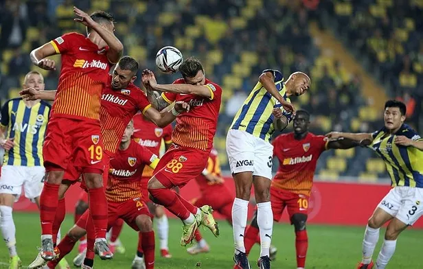 Fenerbahçe evinde Kayseri'yi geçemedi! (Fenerbahçe 2-2 Kayserispor | MAÇ SONUCU ÖZET)-4