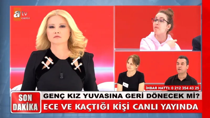 Müge Anlı'da Ece Küçükdoğanlı canlı yayında ailesiyle yüzleşti: “Beni öldürüp nasıl gömeceğini söylüyordu"-12