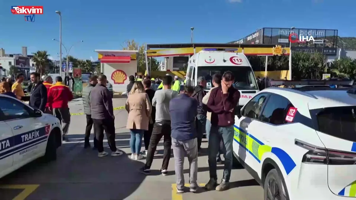Bodrum’da feci kaza kamerada: 1 ölü, 2 yaralı