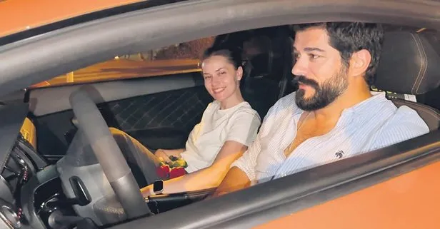Burak Özçivit ve Fahriye Evcen'in 15 milyonluk arabası gündem oldu!