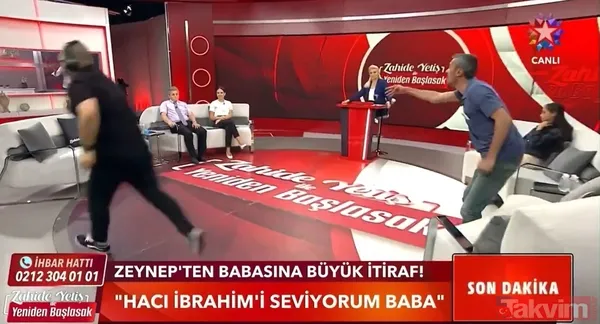 Zahide Yetiş'in programında şok görüntüler: Canlı yayında kızına saldırdı - 4