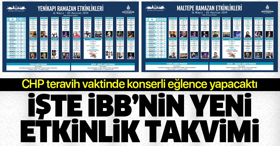 Istanbul Buyuksehir Belediyesi Yeni Ramazan Etkinlikleri Basladi