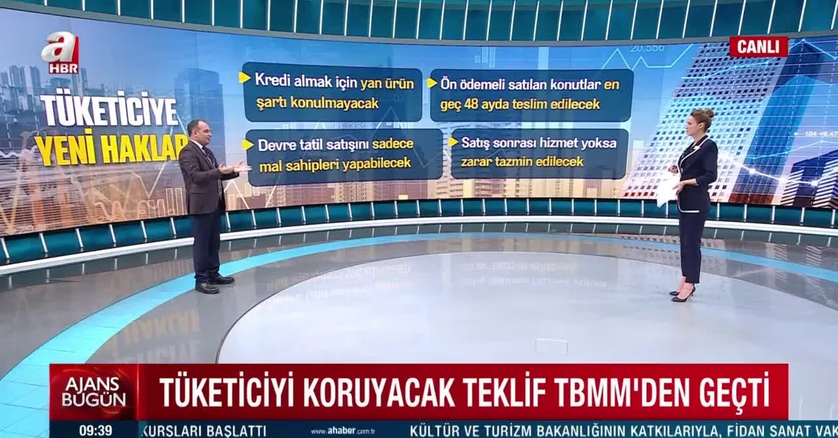 Tüketiciyi koruyacak kanun ve kat mülkiyeti kanunu TBMM'de kabul edildi!