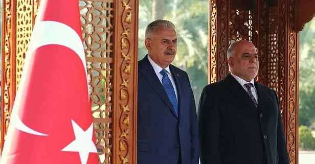 Başbakan Yıldırım İbadi ile görüştü