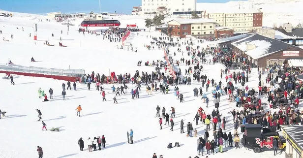 Kar bereketiyle geldi, kış turizmde sezon uzadı! Doluluk oranı yüzde 100 oldu