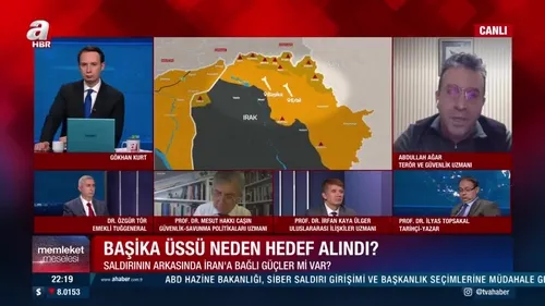Başika’daki askeri üssüne gerçekleştirilen hain saldırının perde arkasında kim var?  Abdullah Ağar A Haber ekranlarında yorumladı