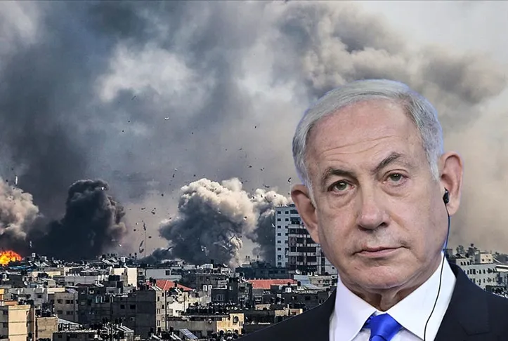 Katil Bibi Gazze’ye gitti!