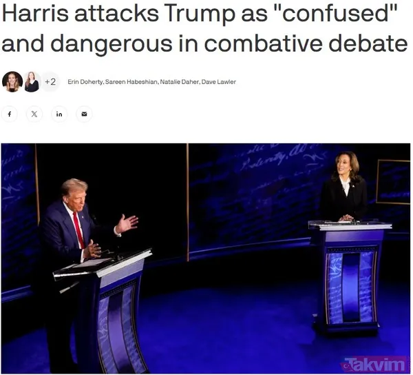 Batı basını Trump-Harris düellosunda kazananı seçti Time o isim ‘yoldan çıktı’ dedi - 7