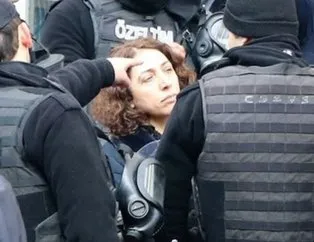 Polisi ısıran HDP’li bu kez de tekme attı