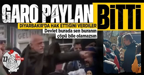 Diyarbakır’da depremzededen HDP’li Garo Paylan’a tepki: Sen Diyarbakır’ın çöpü olamazsın