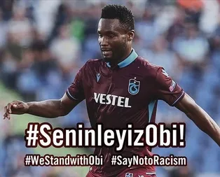 Trabzonspordan Obi Mikele yönelik ırkçı saldırılar için suç duyurusu