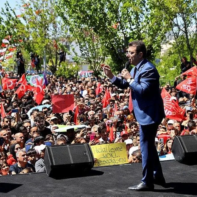 Ekrem İmamoğlu terör tutuklusu Demirtaşa selam çaktı: Selahattin Demirtaş için adalet diliyoruz