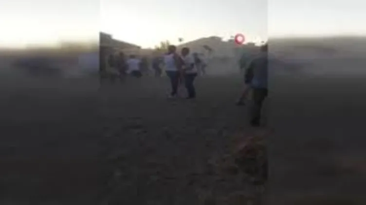 İzmir'deki Şirinyer Hipodromu'nda meydan muharebesi gibi kavga!