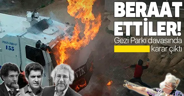 Son dakika: Gezi Parkı davasında karar çıktı!