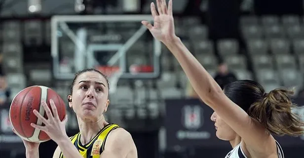 Kadınlar Basketbol Süper Ligi’nde Fenerbahçe, Beşiktaş’ı 91-63 yendi!
