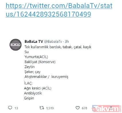 Oğuzhan Uğur'un sahibi olduğu Babala isimli sosyal medya hesabı “Baraj patladı” yalanı ve paylaştığı sahte ihbarları tek tek sildi - 42