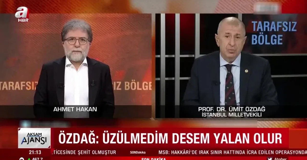 Ümit Özdağ: Üzüldüm