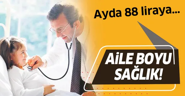 88 liraya sağlık güvencesi