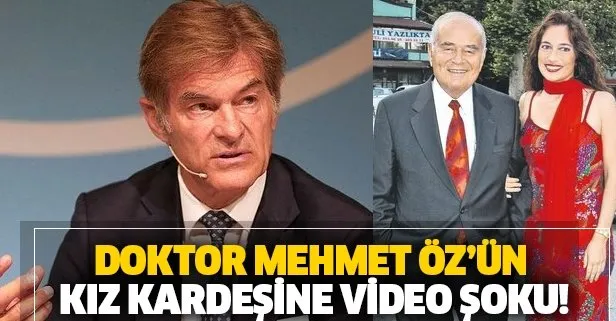 Ünlü doktor Mehmet Öz’ün kardeşi Nazlım Öz’e video şoku! Kardeşler arasındaki husumet büyüyor...