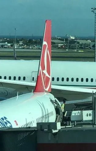 Atatürk Havalimanı apronunda kaza